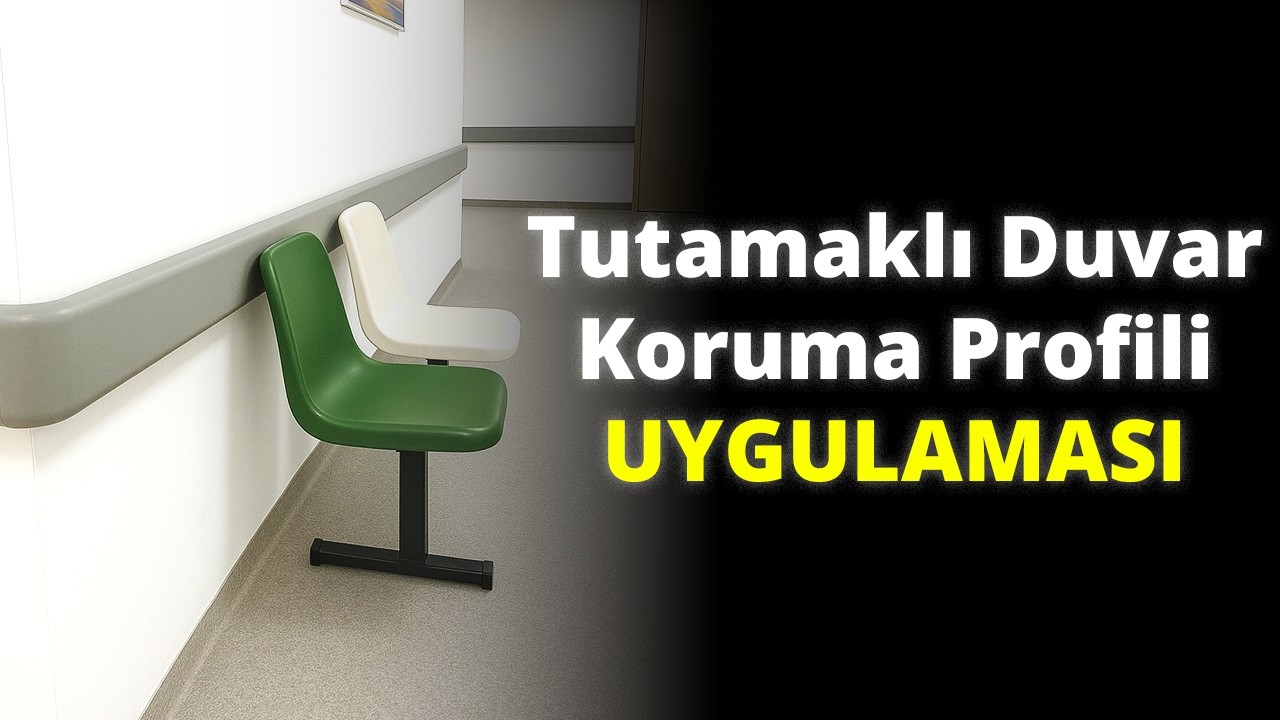 Tutamaklı Duvar Koruma Profili Uygulaması
