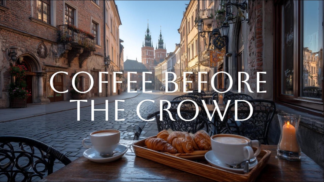 Slow Morning in Poland ☕ Peaceful Caf&eacute; Piano for Focus