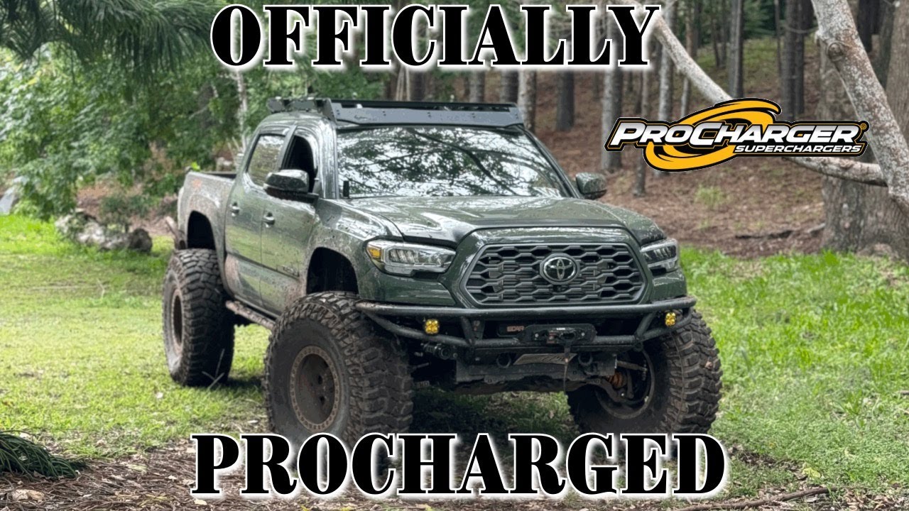 Установка Tacoma ProCharger