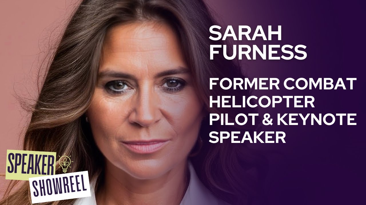 Sarah Furness - Former Combat Helicopter Pilot & Keynote Speaker