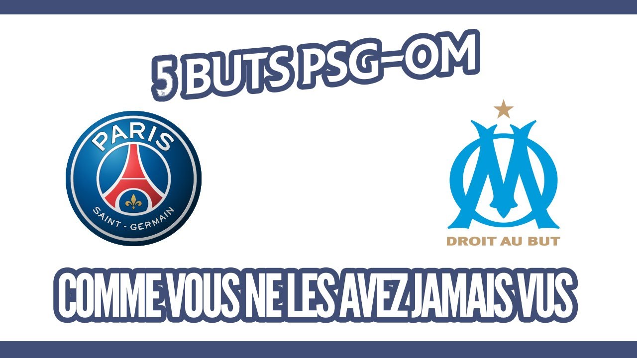Top 5 des plus beaux buts PSG - OM comme vous ne les avez jamais vus (Topito)