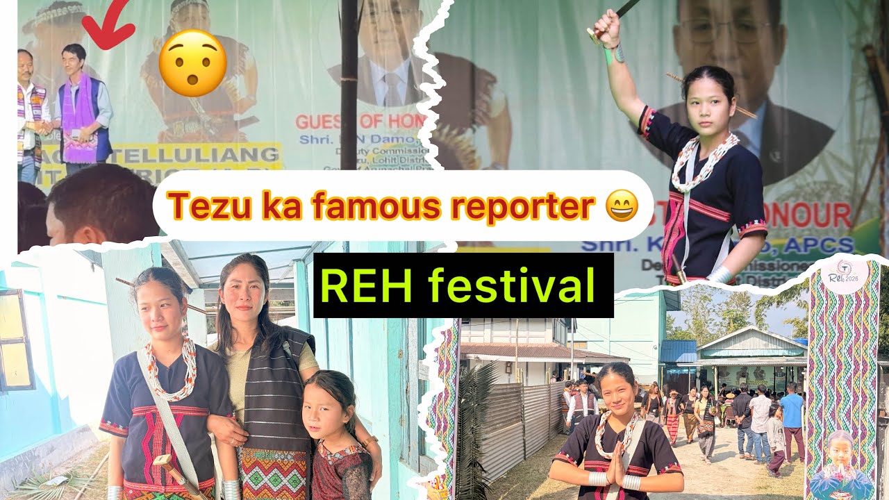 IDU MISHMI TRIBAL FESTIVAL REH🙏🏻#arunachal #vloggerlife #northeastindia#indian#tribal culture 