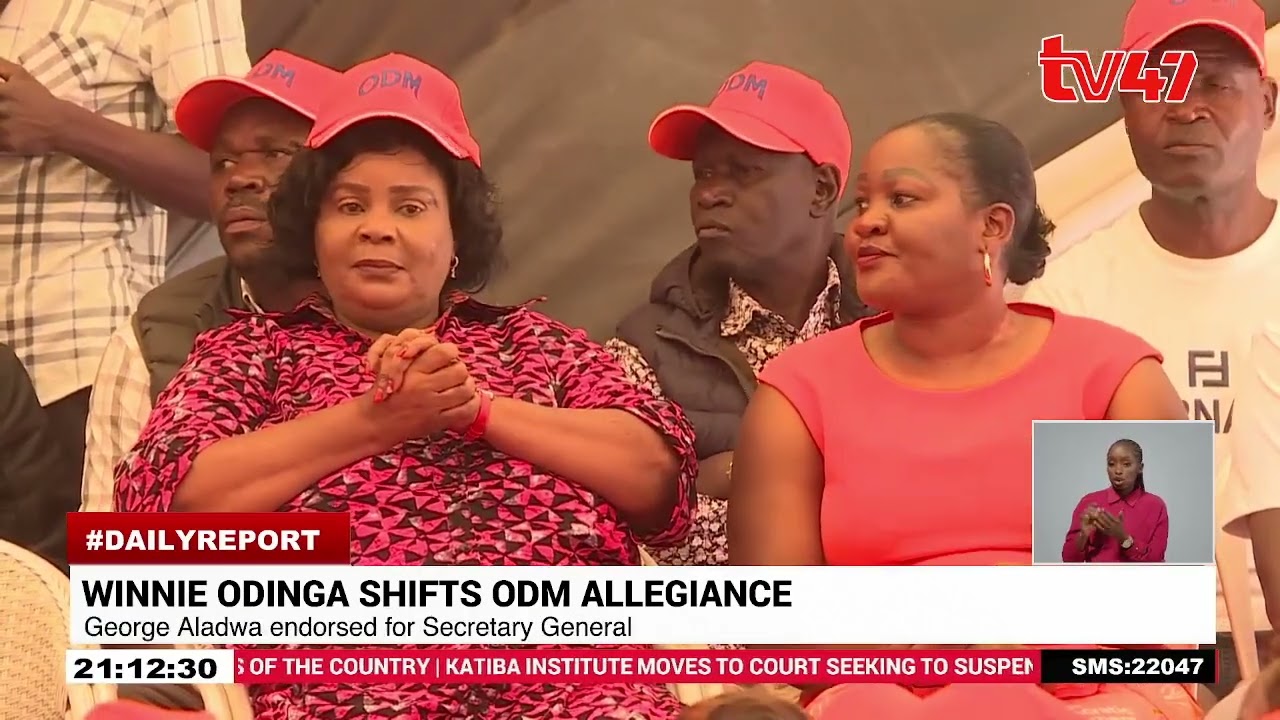 Winnie Odinga joins Oburu Oginga faction, ditches Sifuna-led Linda Mwananchi group