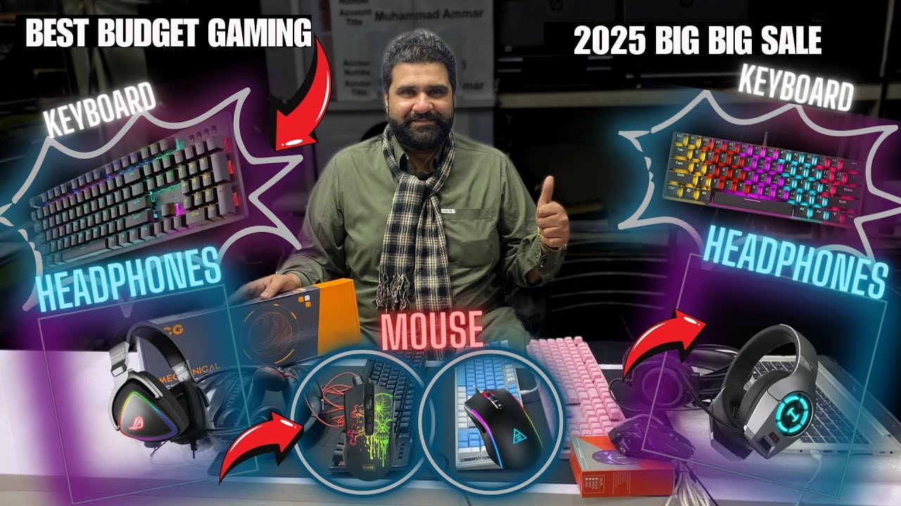 🔥 Best Gaming Headphones, 🎧 Keyboards & 🖱️ Mouse in Budget 💰 – 2025 Big Mega Sale! 🎮✨| #bigsale