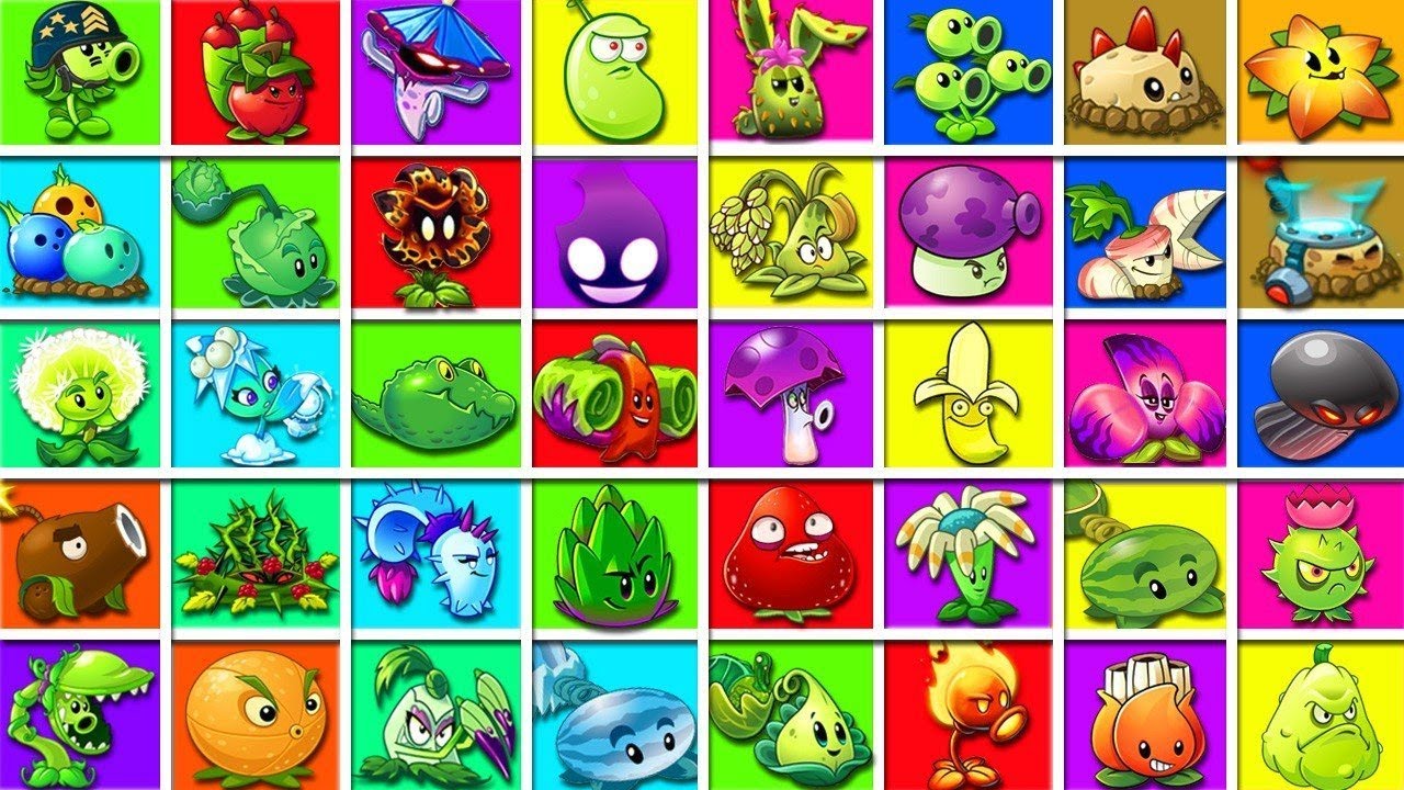 Random 40 Color Plants Battlez - Who Will Win? - PvZ 2 Plant vs Plant