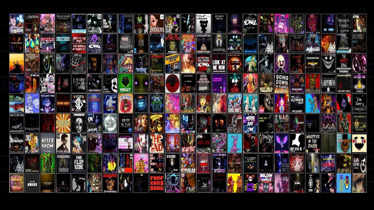 The FNaF 5 Year Anniversary Megamashup (REMASTER)