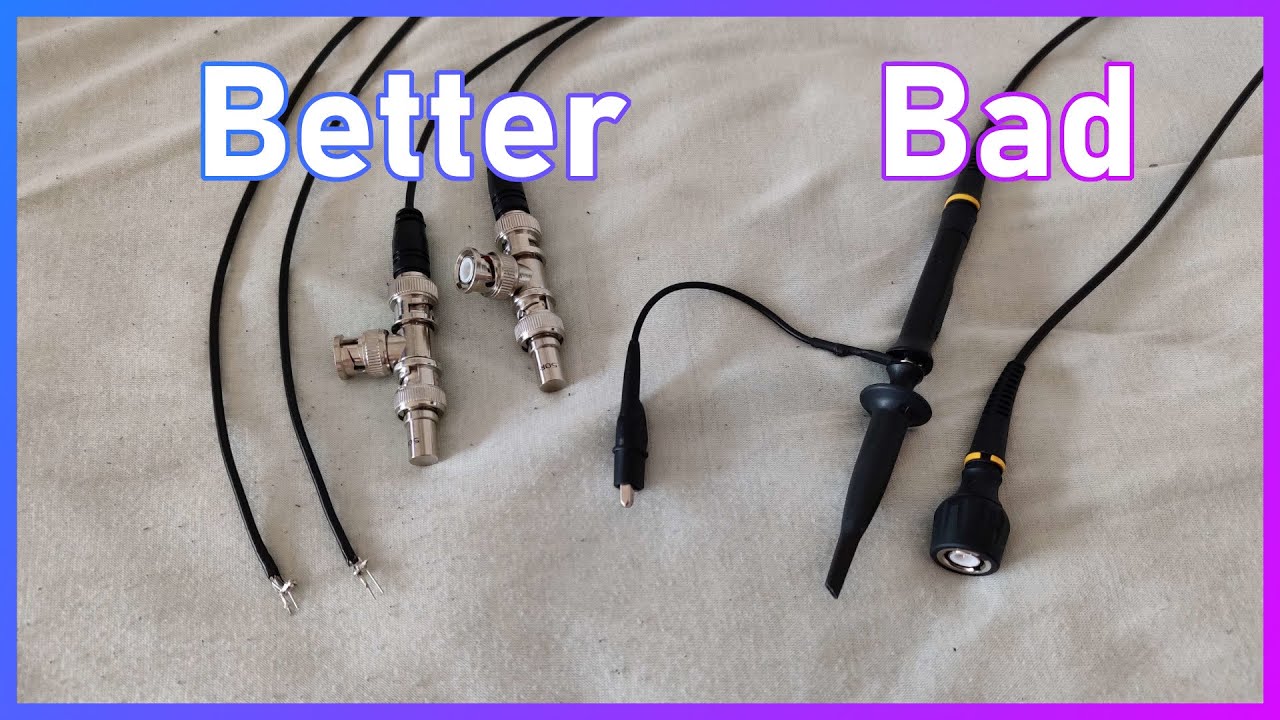 Building a more accurate Oscilloscope Probe (badly)