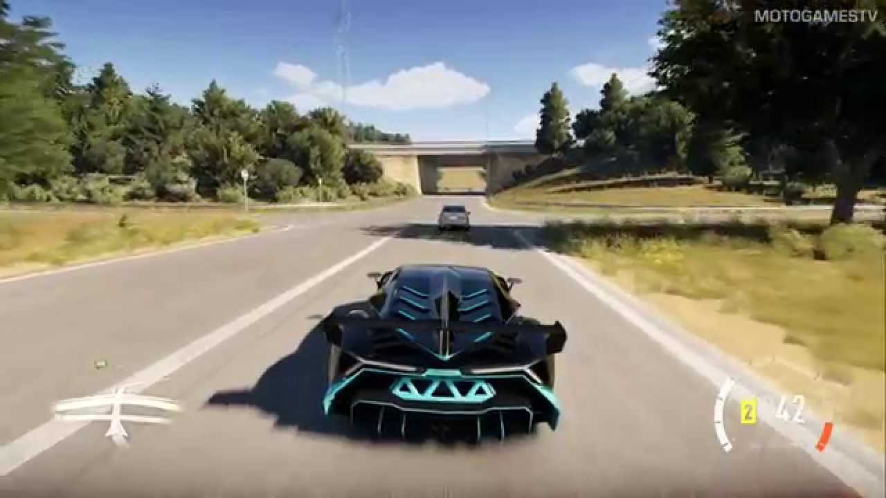 Forza Horizon 2 (XOne) - Lamborghini Veneno Gameplay