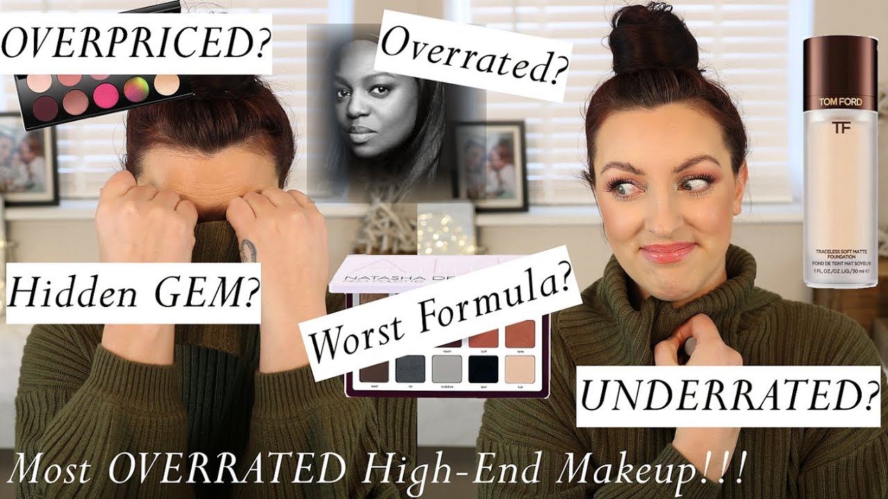 MOST OVERRATED HIGH-END MAKEUP? *All about high-end makeup* TAG