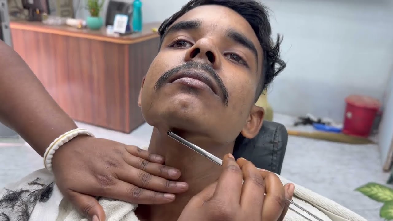 Collage लड़के ने Clean Shave करवाया | Fresh Beard Clean Transformation | Smart & Stylish Look