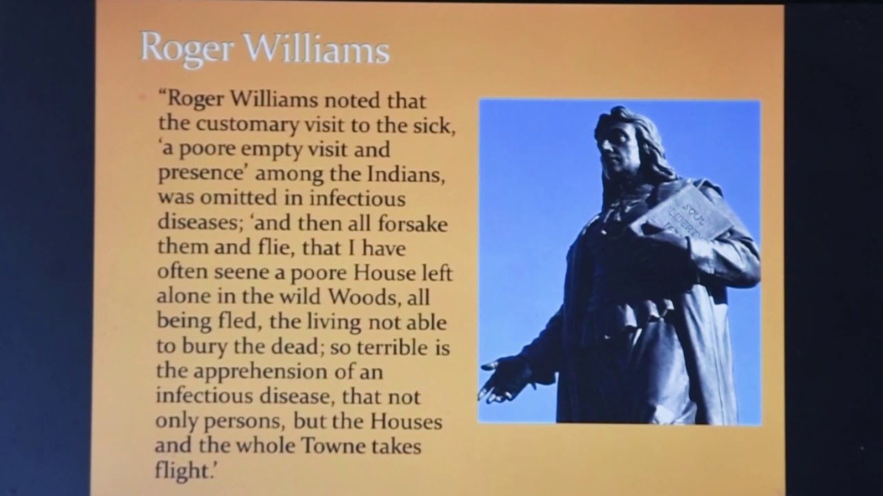 Plagues, Pokanokets, and Pilgrims in 17th Century New England   April 11, 2020