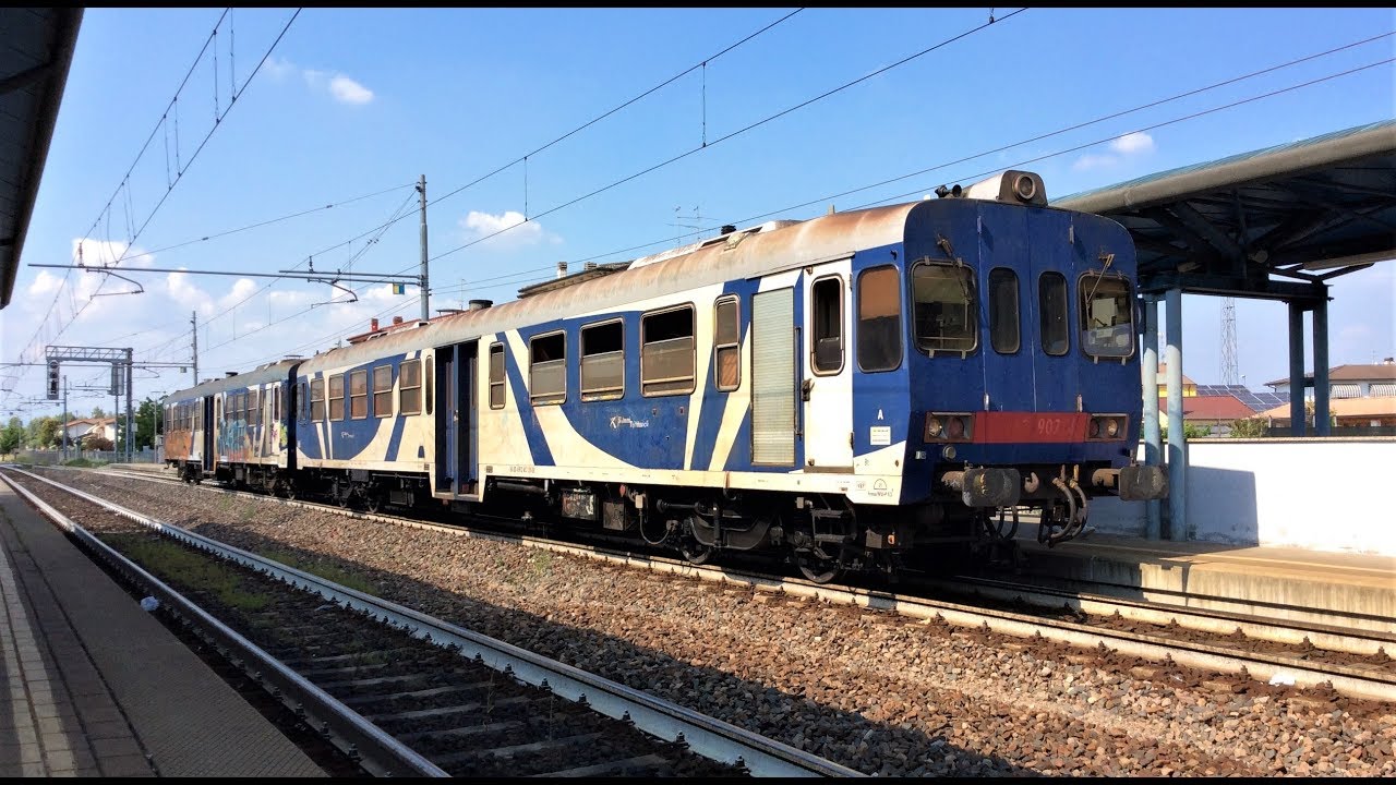 Treni in pianura: stazione di Isola della Scala! (Ferrovie Verona-Bologna e Verona-Rovigo)