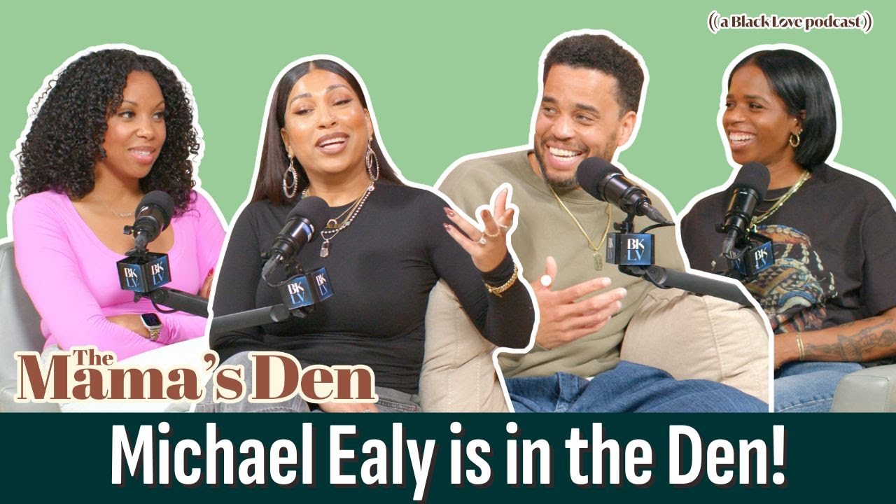 Michael Ealy is in the Den!...Breaking the Mold as a Modern Dad | The Mama's Den