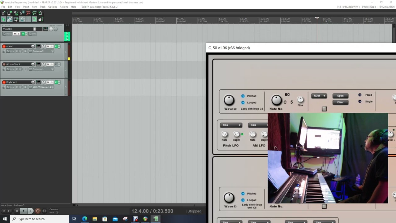 Free Roland D-50 VST plugin instrument emulator - Quilcom Q-50