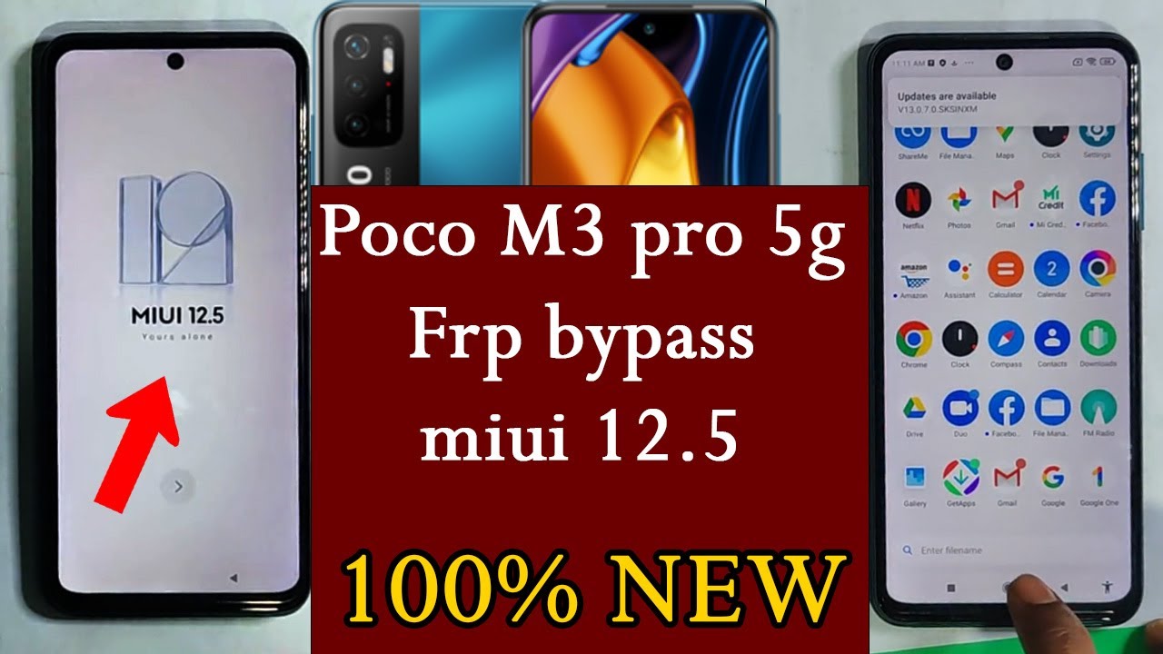 poco m3 pro 5g frp bypass miui 12.5 | poco m3 pro 5g frp bypass | sk mobile durgam