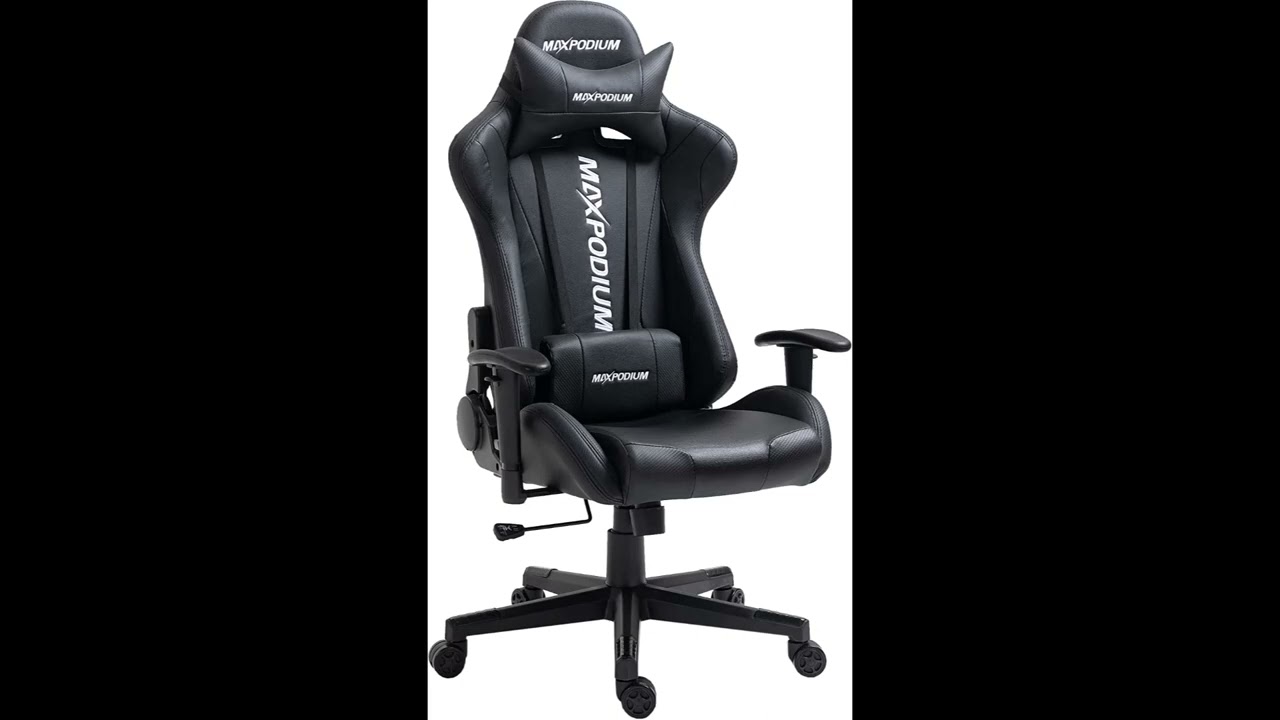 💎 MaxPodium Skilled Gaming Stuhl | Ergonomischer Bürostuhl | Verstellbare Rückenlehne: gute Wahl? 💎