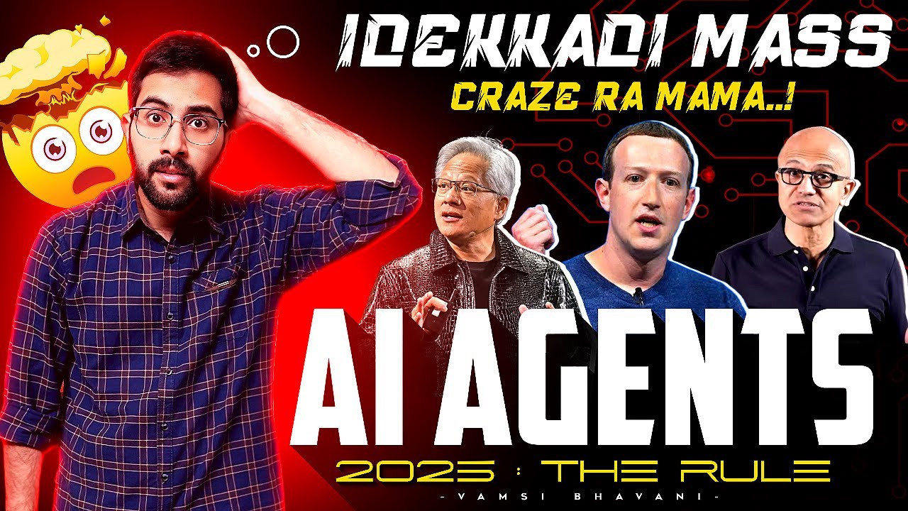 AI Agents Explained | Telugu | Vamsi Bhavani