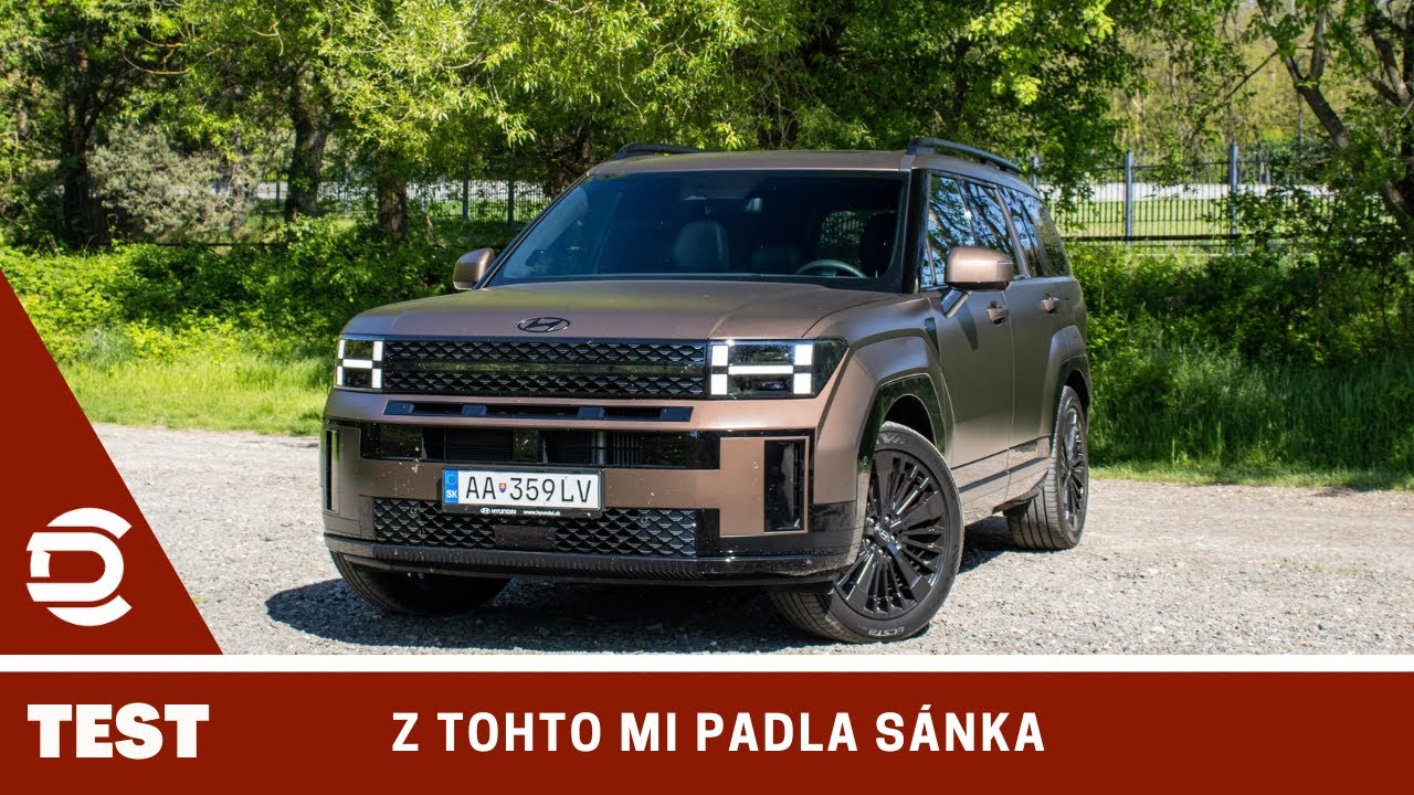 Z Tejto Spotreby mi Padla Sánka! 2025 Hyundai Santa Fe Hybrid TEST - Dominiccars.sk