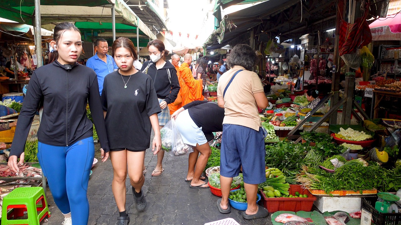 Walking Tour Khmer Traditional Food Market - Boeung Trabek Market
