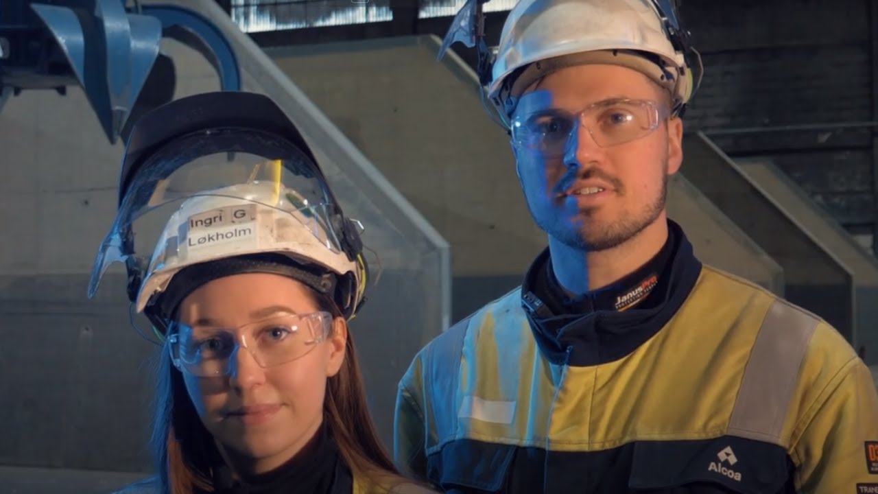 Norwegian: Alcoa viser lederskap i det grønne skiftet - Induksjonsovn gir gammelt aluminium nytt liv