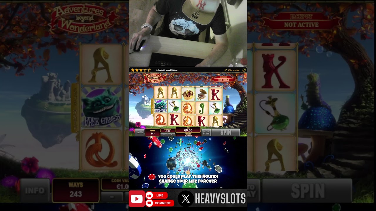 🎰 Adventures Beyond Wonderland Slots Big Bonus