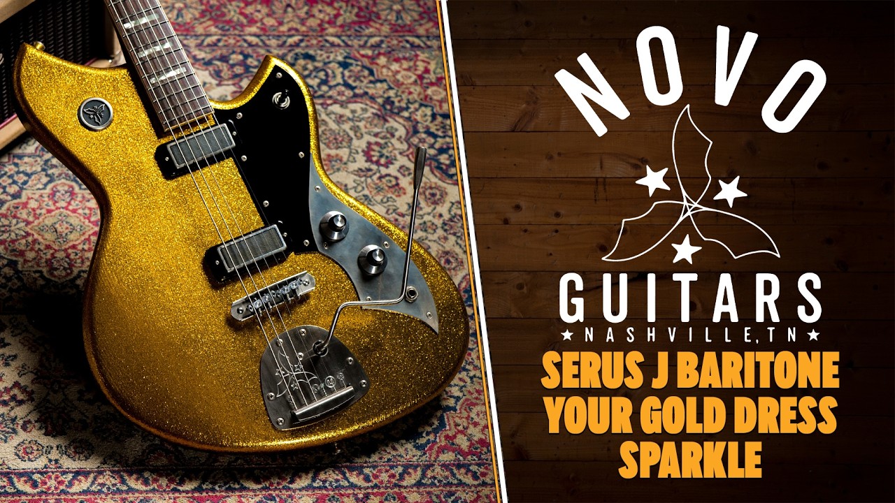 Novo Custom Series Serus J Baritone | Your Gold Dress Sparkle