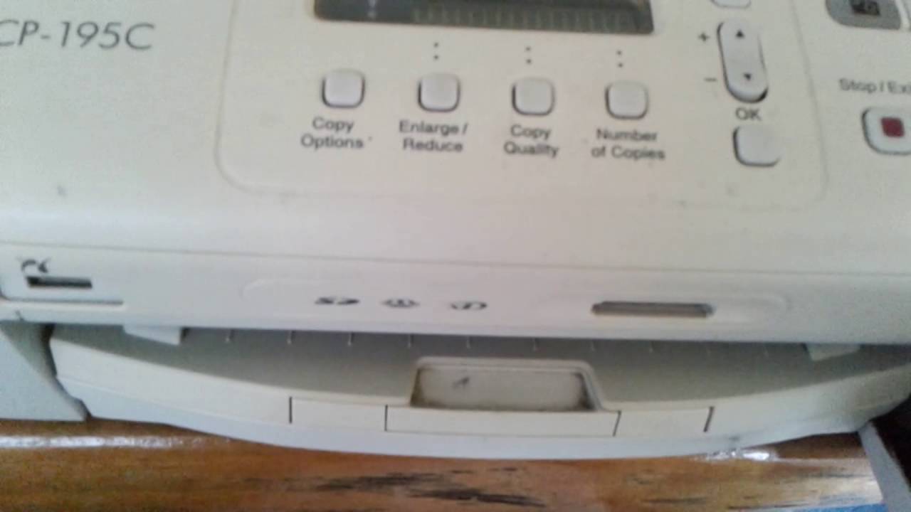 Brother DCP-195C  feed paper fail  and Paper Jam