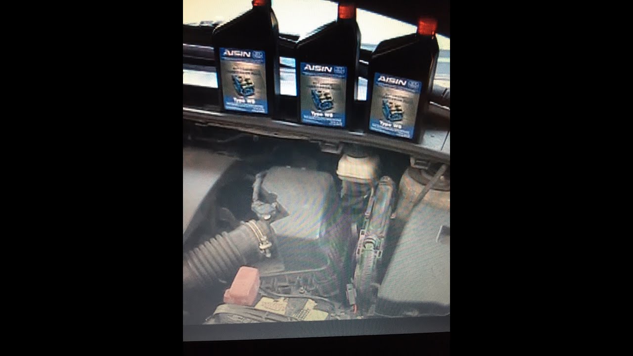 How to change replace 09-13 Toyota Corolla automatic Transmission fluid- Drain & Fill  AISIN ATF0WS
