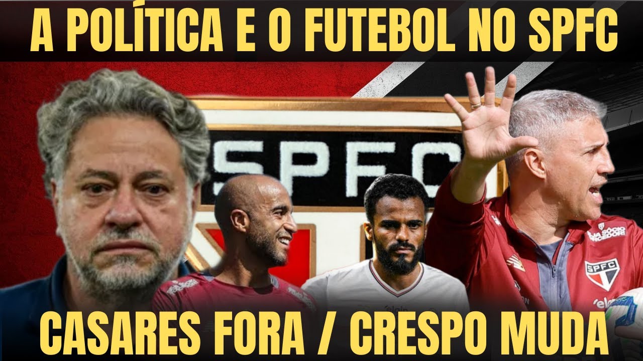 CASARES TENTA SAÍDA ESTRATÉGICA - NOVO PRESIDENTE QUER ASSUMIR - CRESPO FAZ MUDANÇAS NO TIME