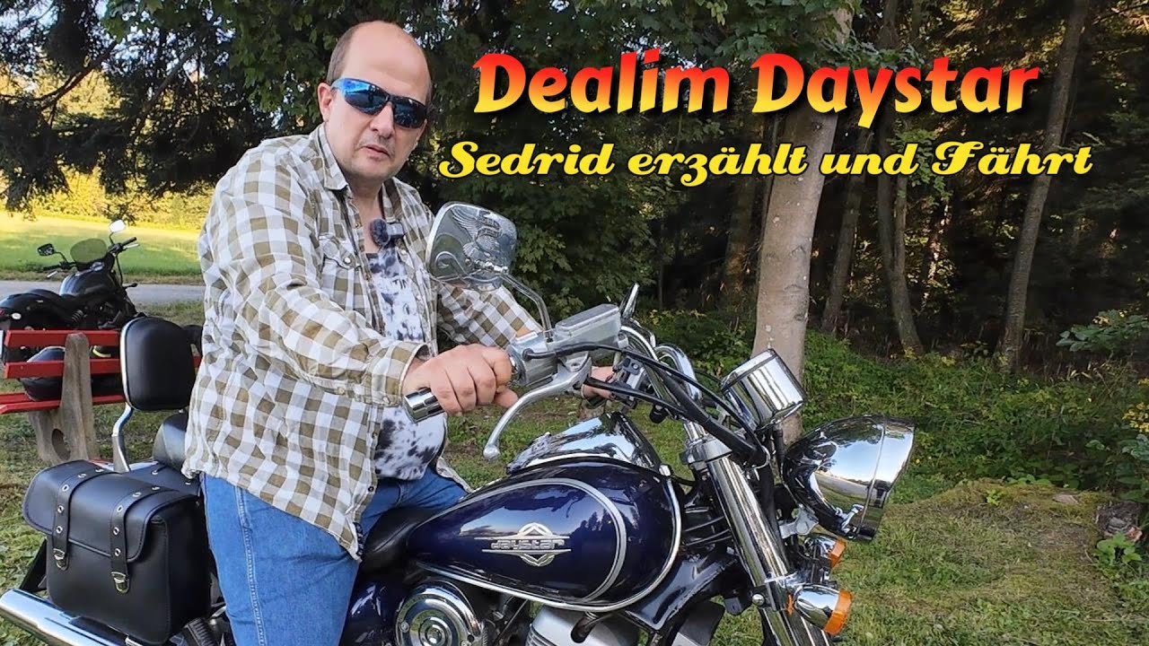 Sedrid´s Neue Daelim Daystar 125er 4k Deutsch Motorrad