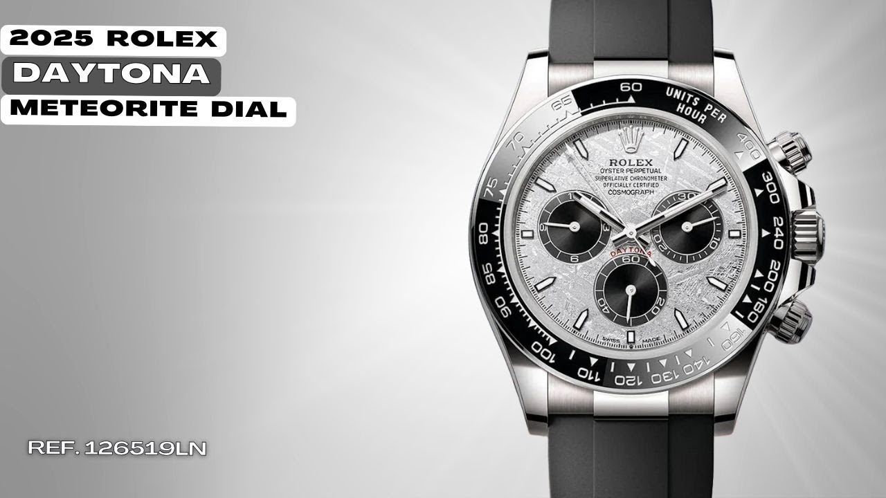 Unboxing Rolex Daytona 2025 | Meteorite Dial White Gold Oysterflex | Ref. 126519LN |