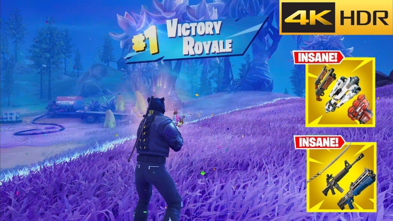 Fortnite Battle Royale ( Zero Build) 4k 60fps gameplay (Fortnite chapter 7 )
