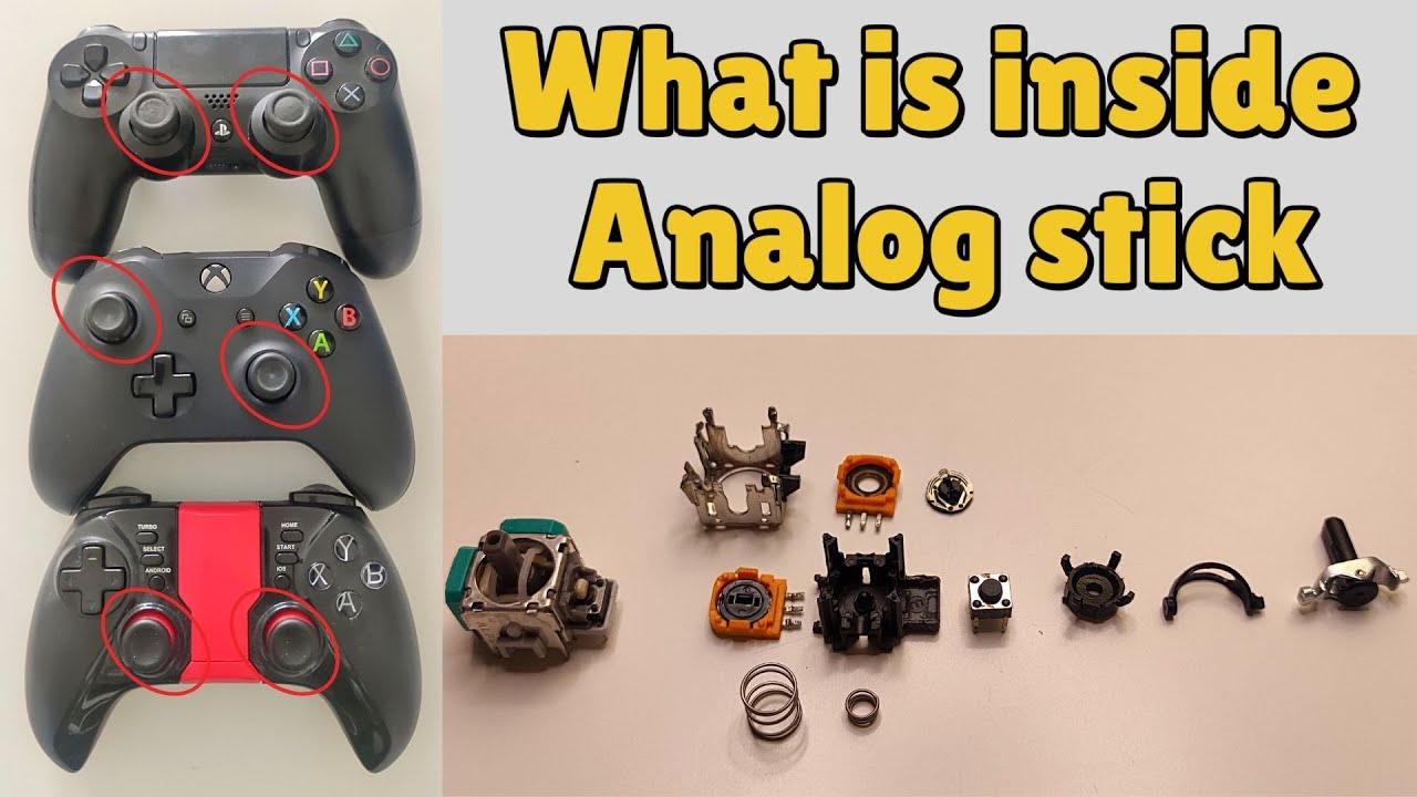 Disassemble Analog stick
