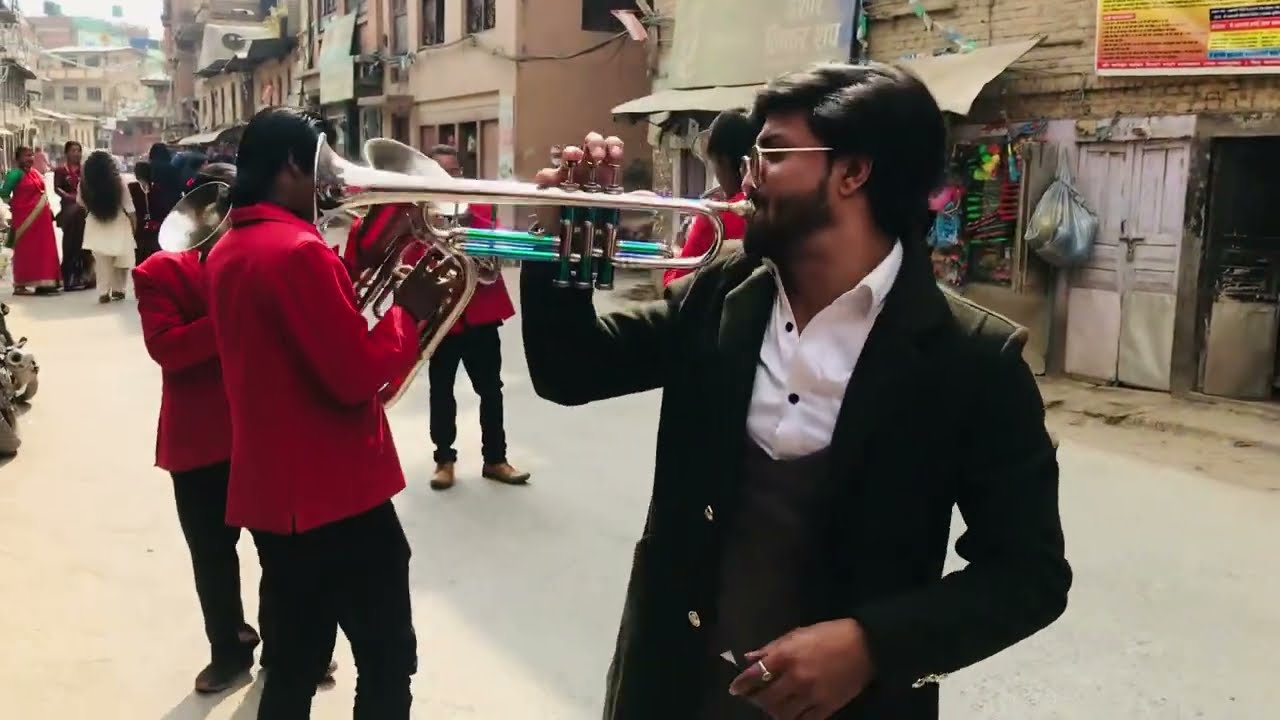 Bartamanda program || Besharam rang|| Thee star band Baja || Chapagaun || Lalitpur