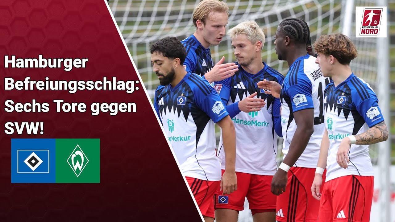 Hamburger SV II - Werder Bremen II| Regionalliga Nord 14. Spieltag
