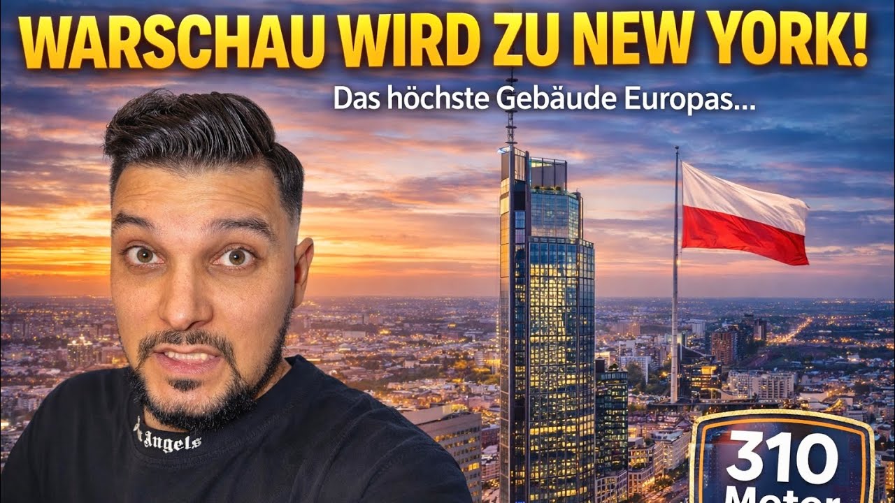 Das höchste Gebäude Europas – wird Warschau wie New York? 😱