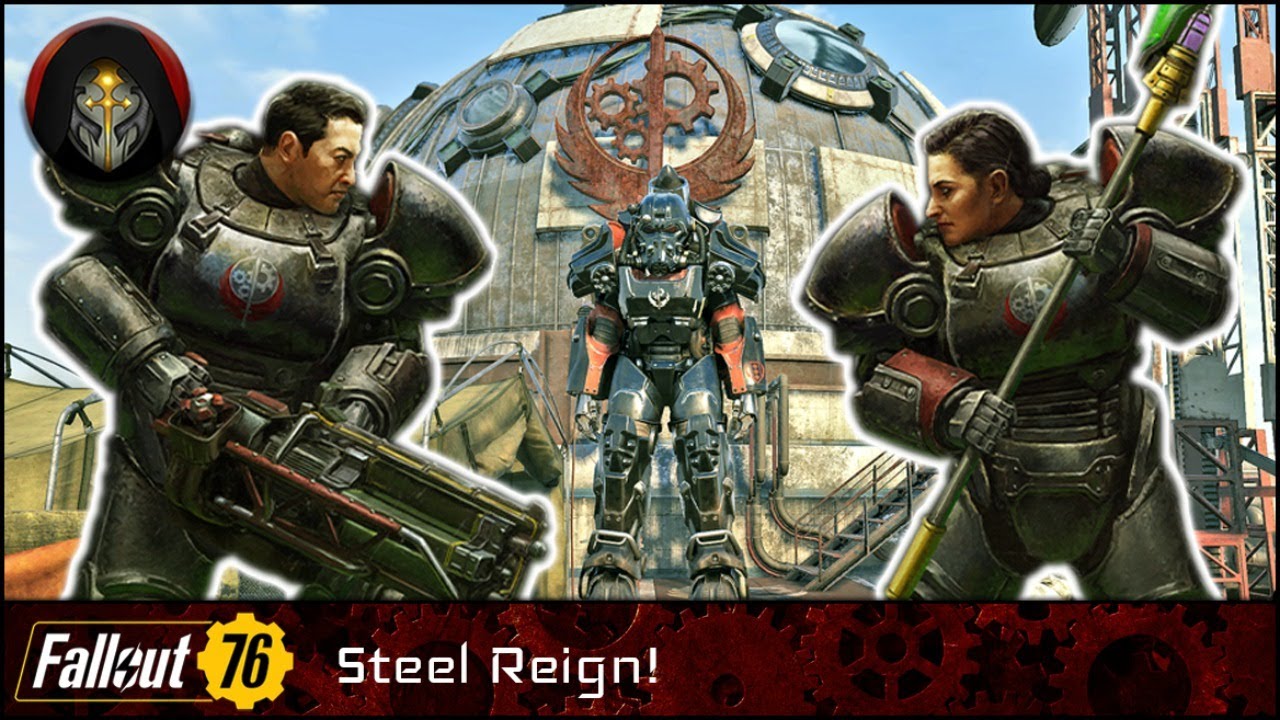 FALLOUT 76 | 🔴 LIVE! - Steel Reign (Pt1)