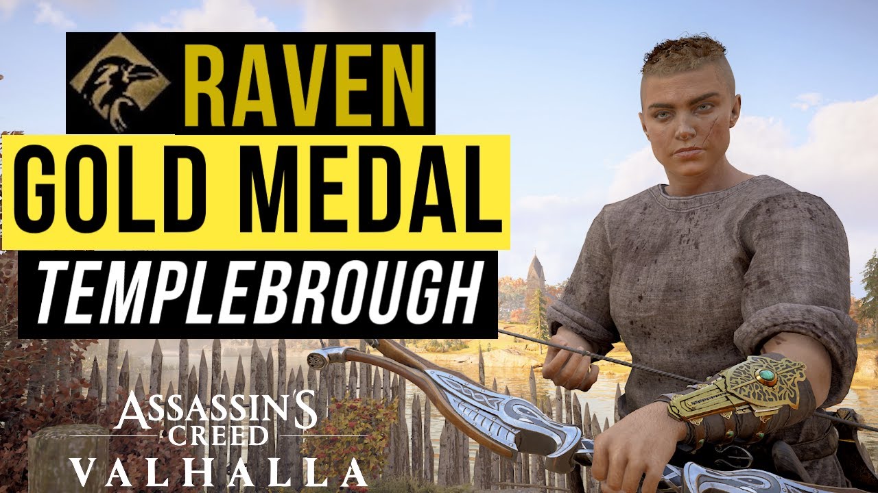 🥇 4 Kills 1 Shot! GOLD Templebrough Fort - Trial of the RAVEN - Mastery Challenge Tips | AC Valhalla