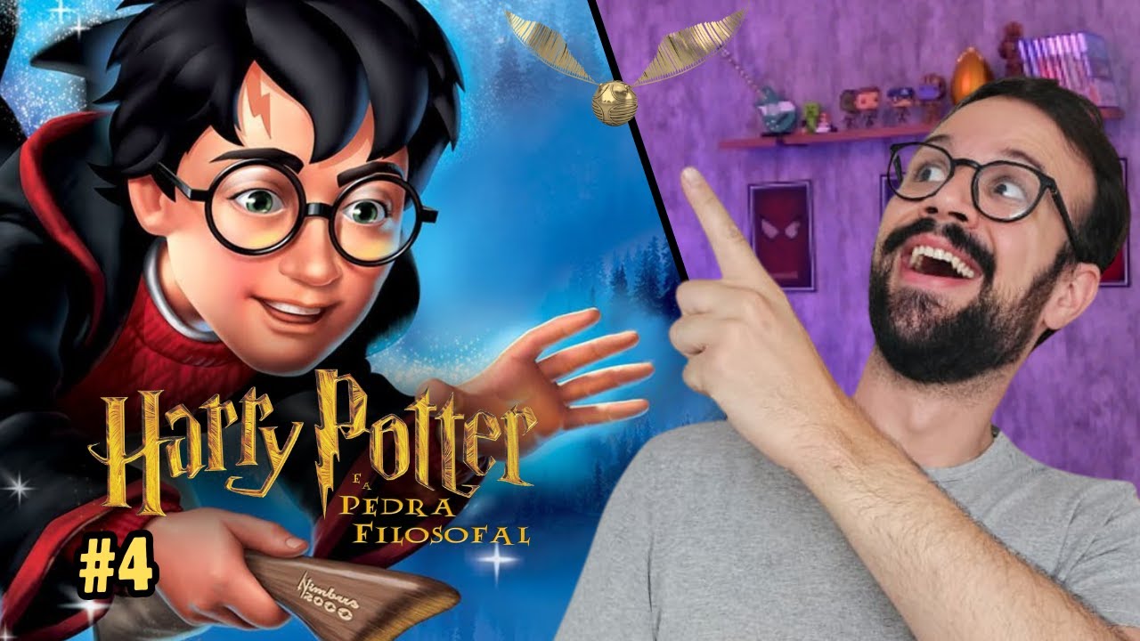 Harry Potter e a Pedra Filosofal PC Gameplay #4 | É dia de quadribol! (Dublado PT-BR)