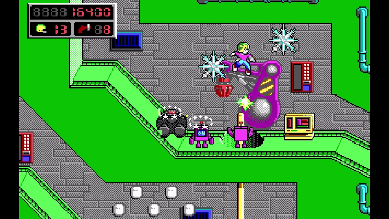 Commander Keen 5 - The Armageddon Machine: Security Centre (1991) [MS-DOS]