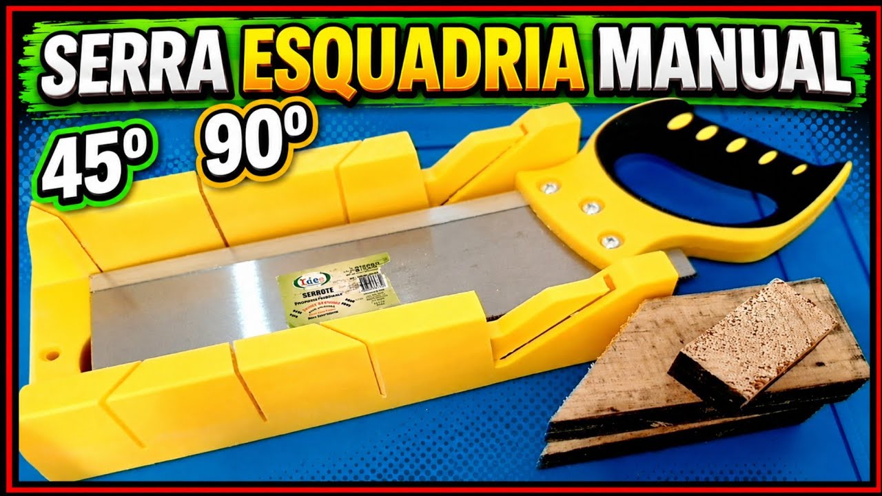 GUIA DE CORTE SERRA ESQUADRIA MANUAL BOA E BARATA SHOPEE ALIEXPRESS MERCADOLIVRE