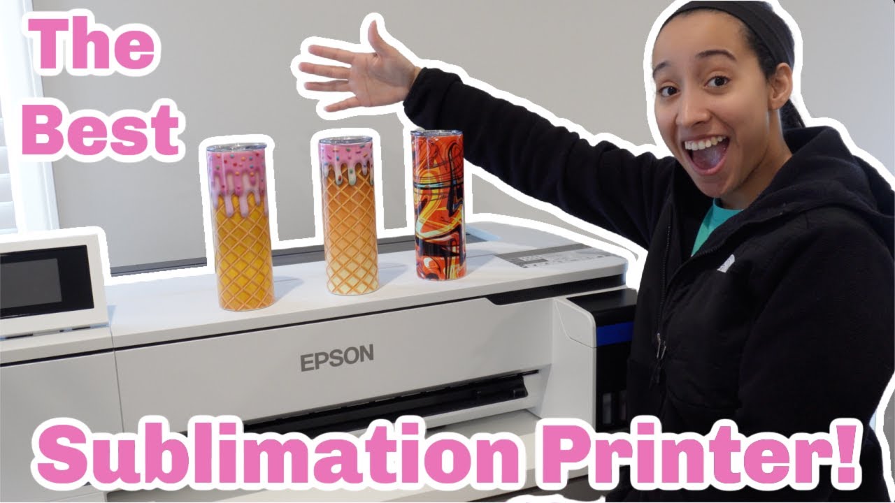 Распаковка лучшего сублимационного принтера! Настройка EPSON F570 и первые отпечатки на барабане!
