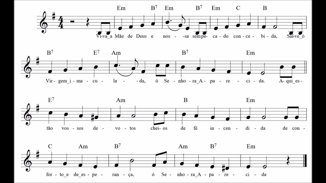 Viva a Mãe de Deus e nossa (instrumental - orgão)