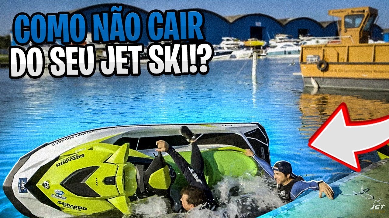 Como n&atilde;o cair do seu jet ski? Embarcando e desembarcando corretamente