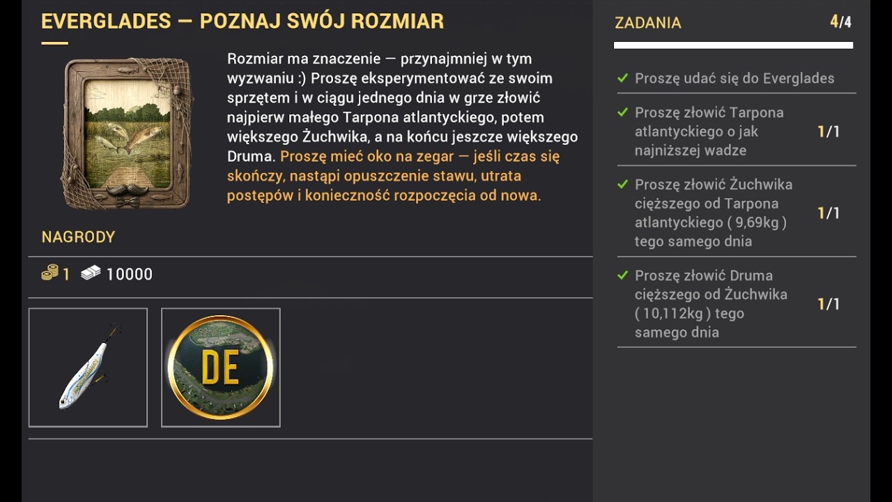 Fishing Planet Anniversary Event - Everglades - Poznaj Sw&oacute;j Rozmiar | Everglades - Know Your Size