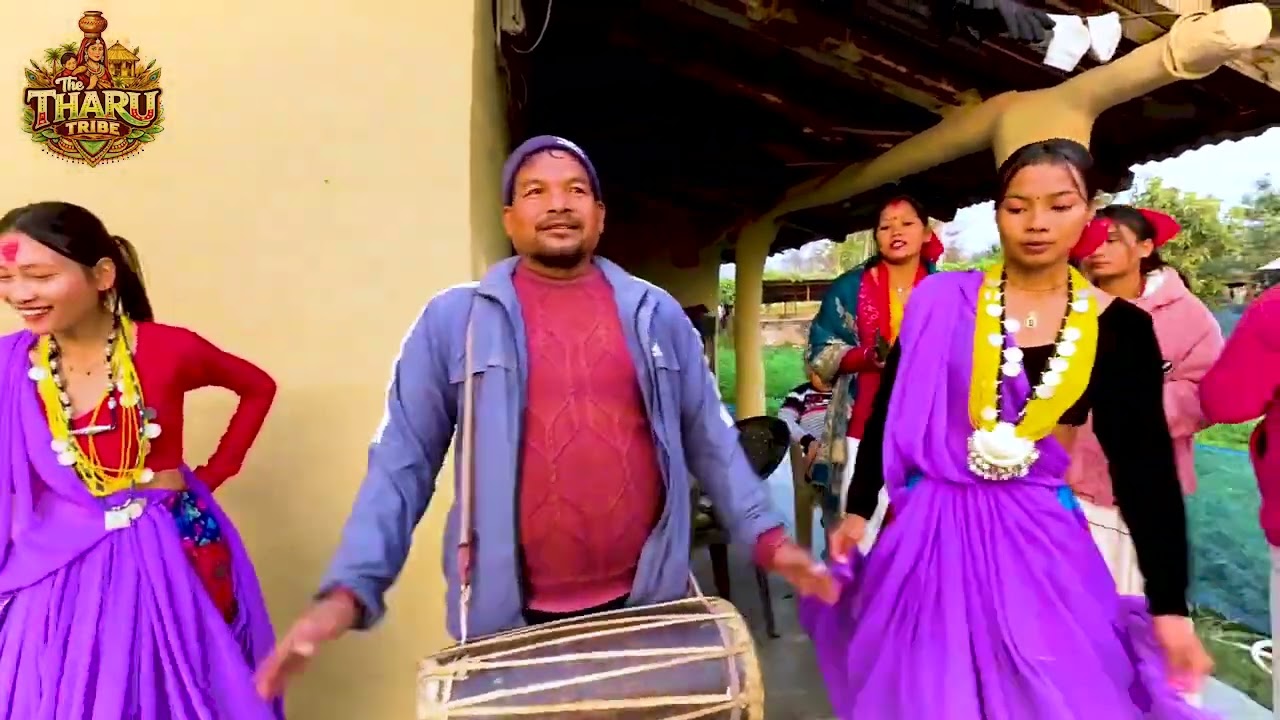 MAGHAUTA NAACH/मघौटा नाच । मजगाउँ @TheTharuTribe