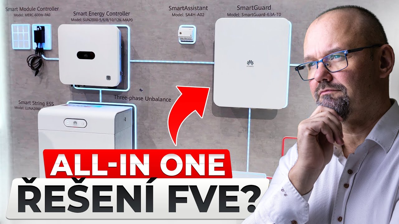 Nejkomplexnější FVE systémy? Rezidenční a C&I řešení od Huawei | BACINA.TV