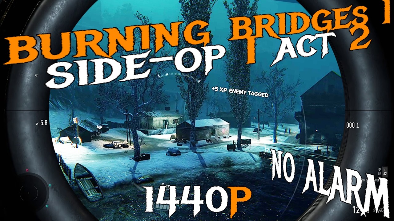 SGW3 - Burning Bridges I - ACT 2 side op 1 rescue Zviad from where he is being held hostage no alarm