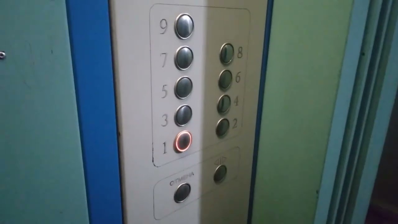 Лифт (МЛМ-2009) г.Гомель, пр.Речицкий 33 подъезд 4