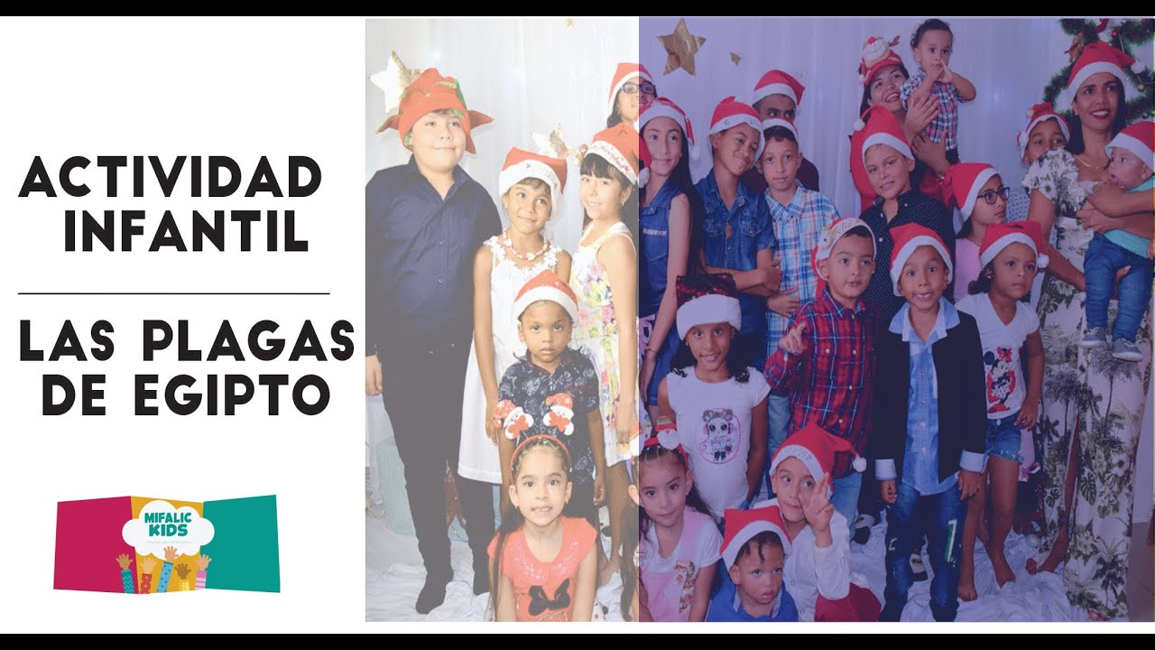 Actividad de las plagas de Egipto para niños 👶🏻🧒👦👧🏼🧑
